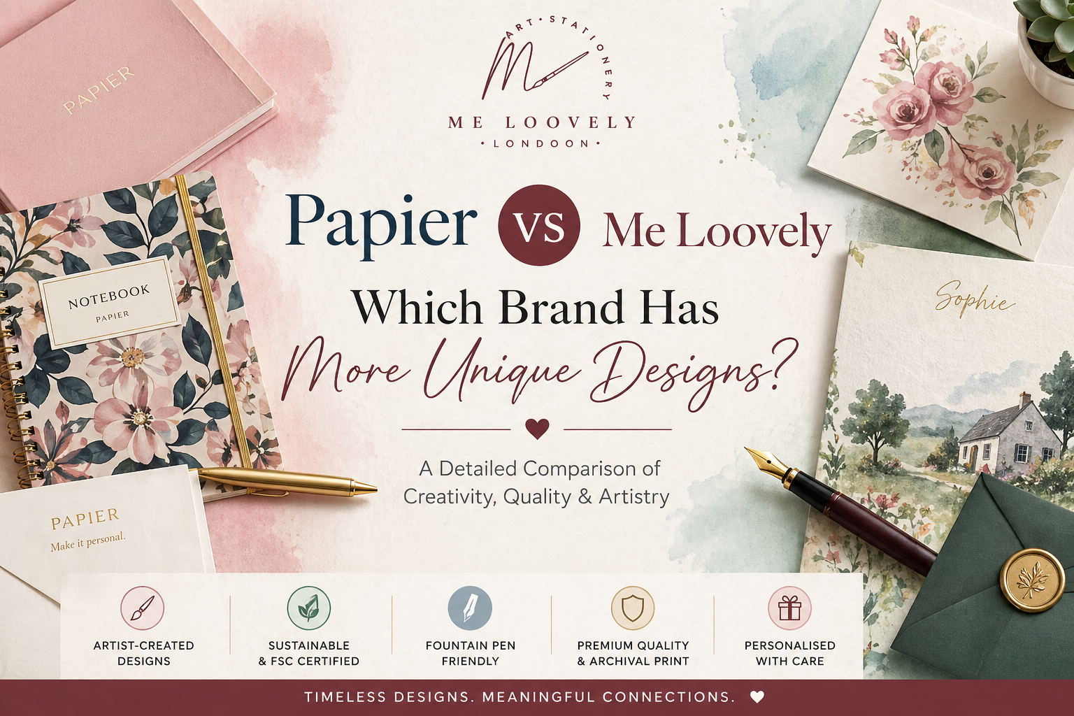 Papier vs Me Loovely: Unique Designs Compared | Me Loovely
