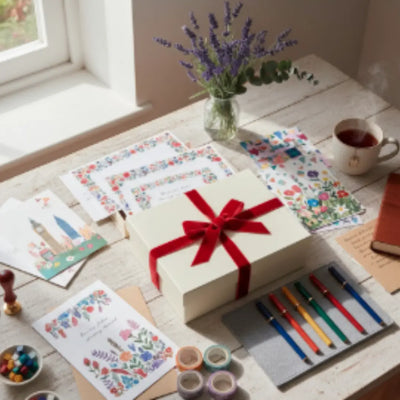 The Art of Gifting: Letter Writing Sets, Greeting Cards & Colourful Stationery in the UK