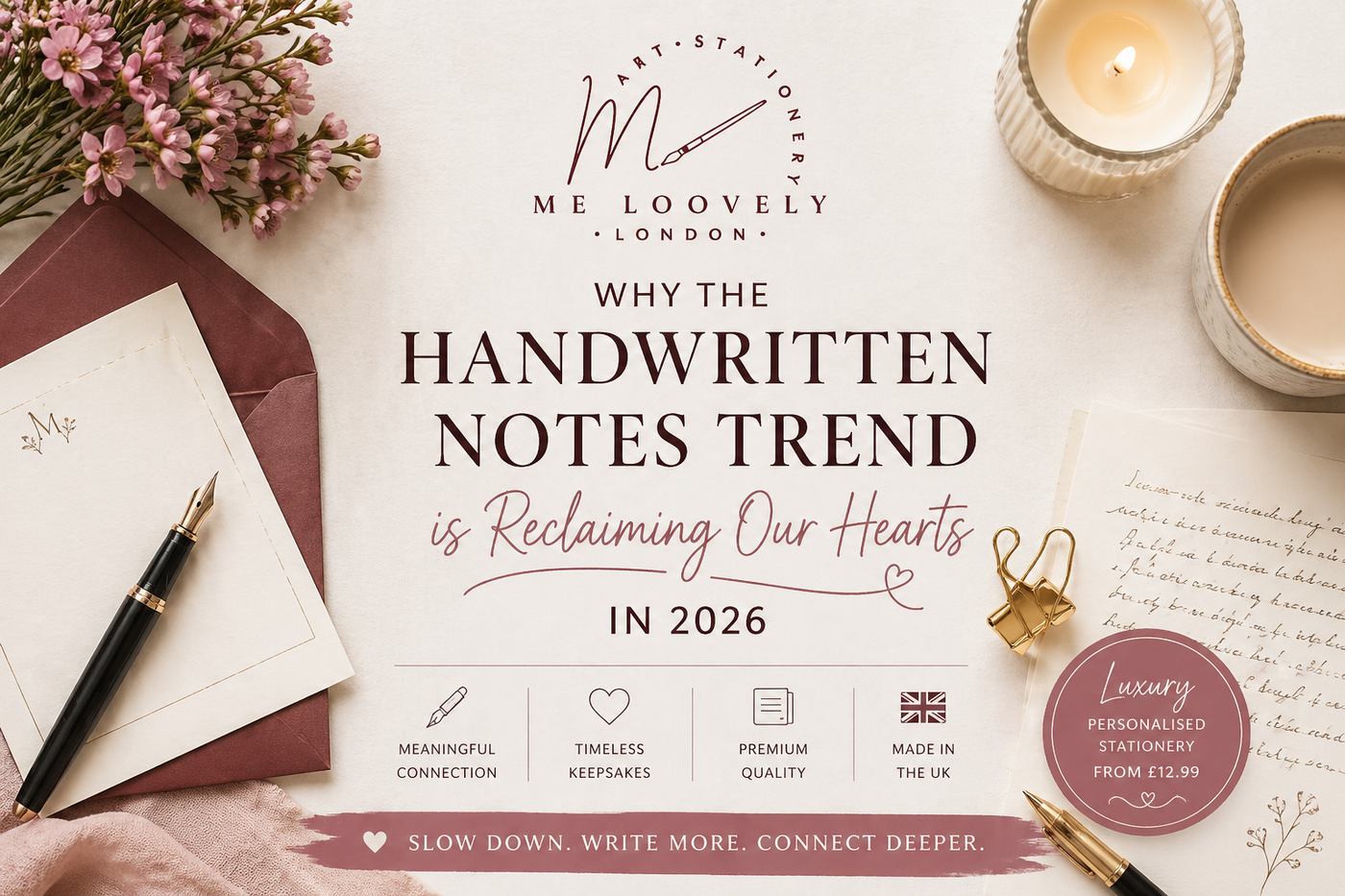 Handrwitten Note Why the Handwritten Notes Trend is Returning in 2026 – Me Loovely