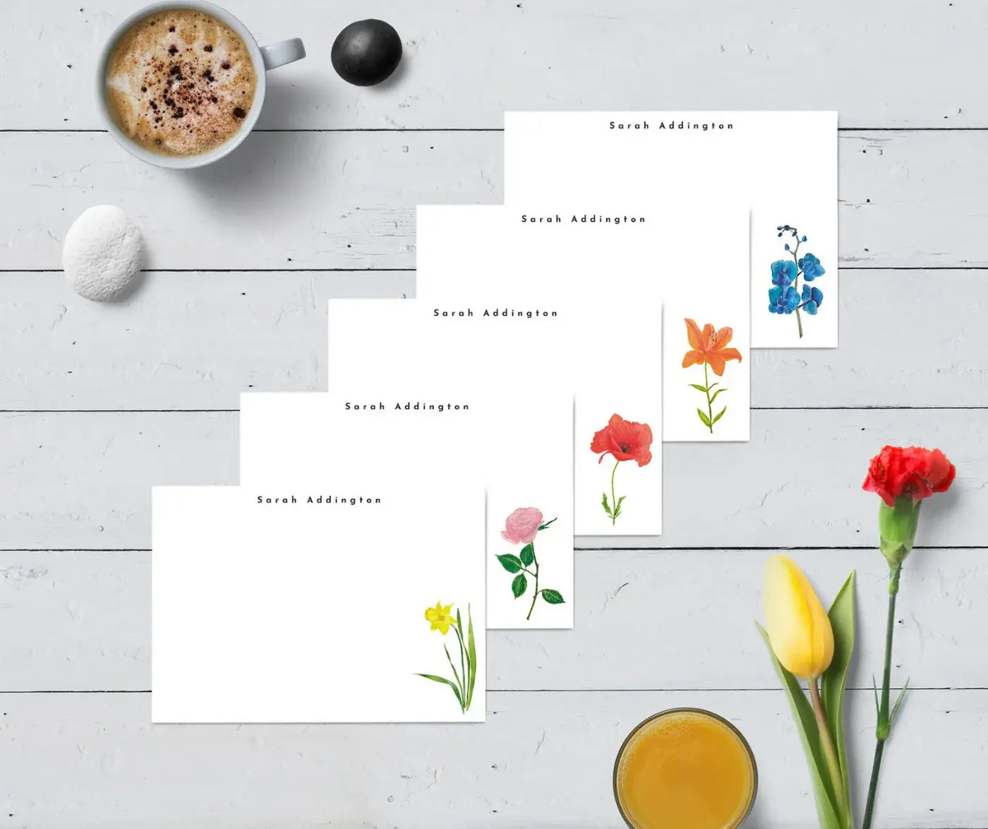 Personalised stationery gifts, the perfect Christmas gift.