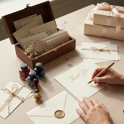 5 Heartfelt Reasons to Write Thank You Cards for Weddings