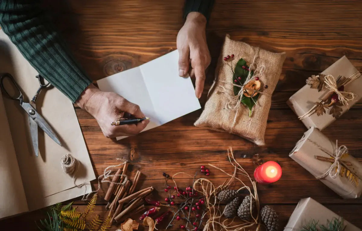 Christmas Card Message Inspiration. How to write a Christmas card.