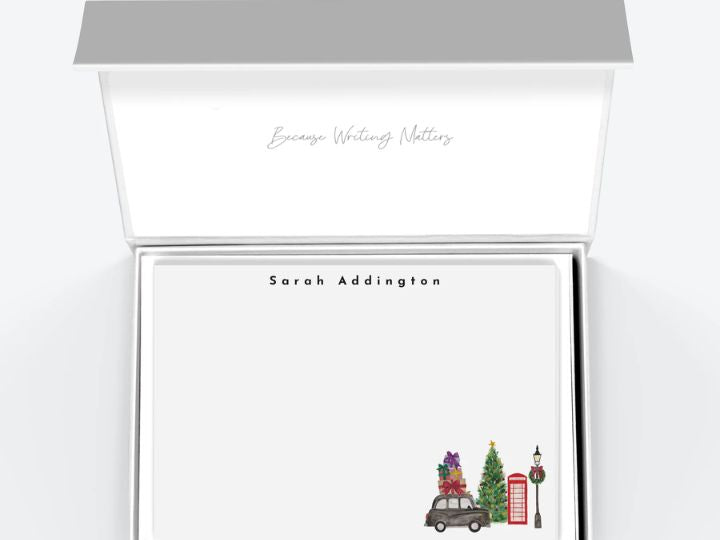 flat card stationery