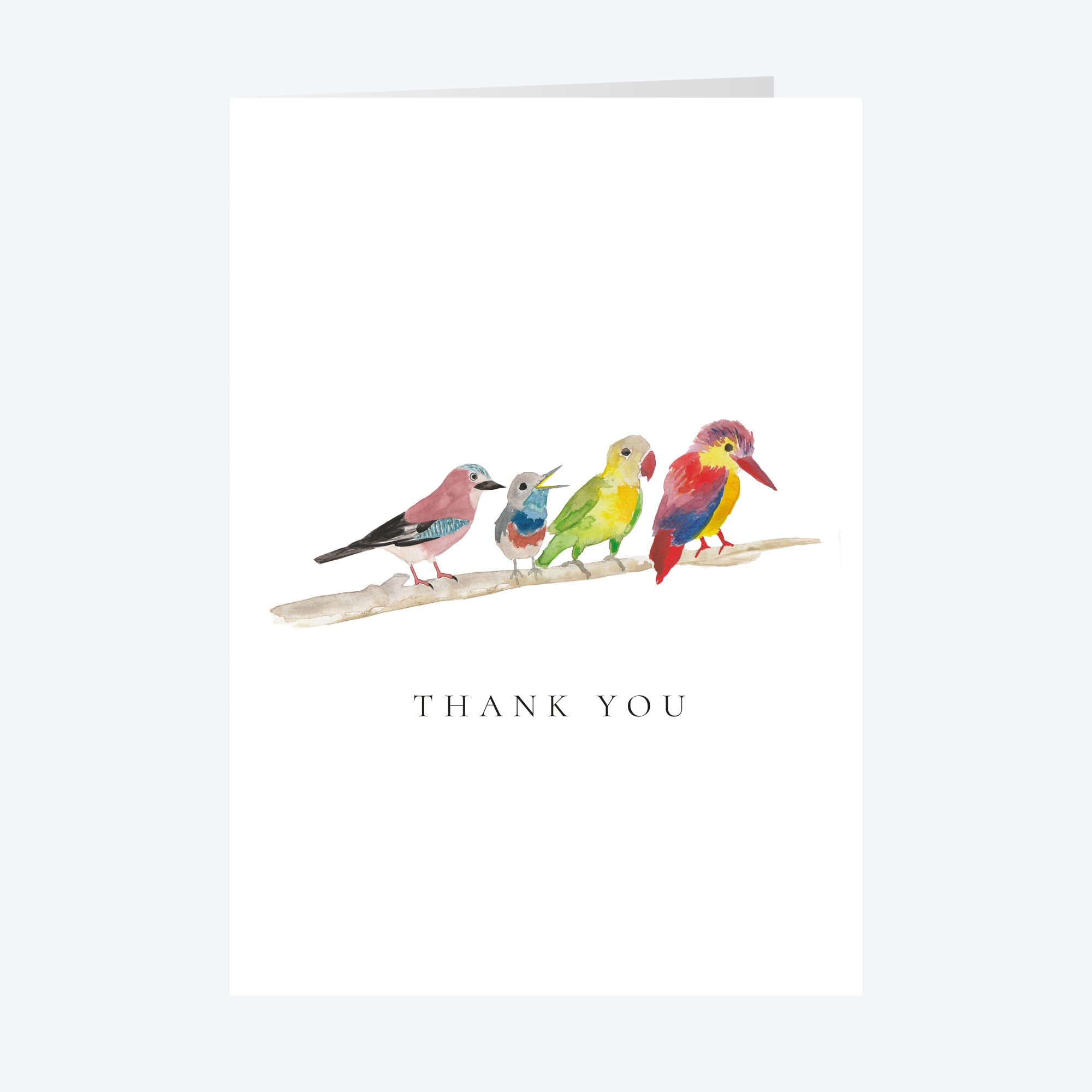 Birds Thank You Card Set | Free Personalisation | From Me Loovely